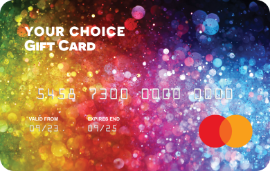 Your Choice Gift Card